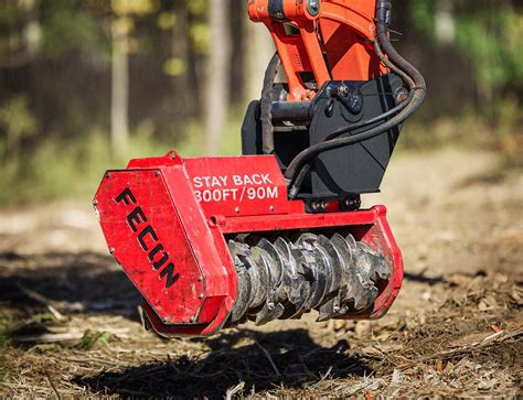 fecon mulcher mini excavator price|best mulching head for excavator.